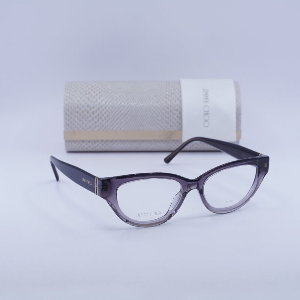🕶️ New Jimmy Choo JC350 0KB7 00 Eyeglasses - Grey Gradient Frame 51mm